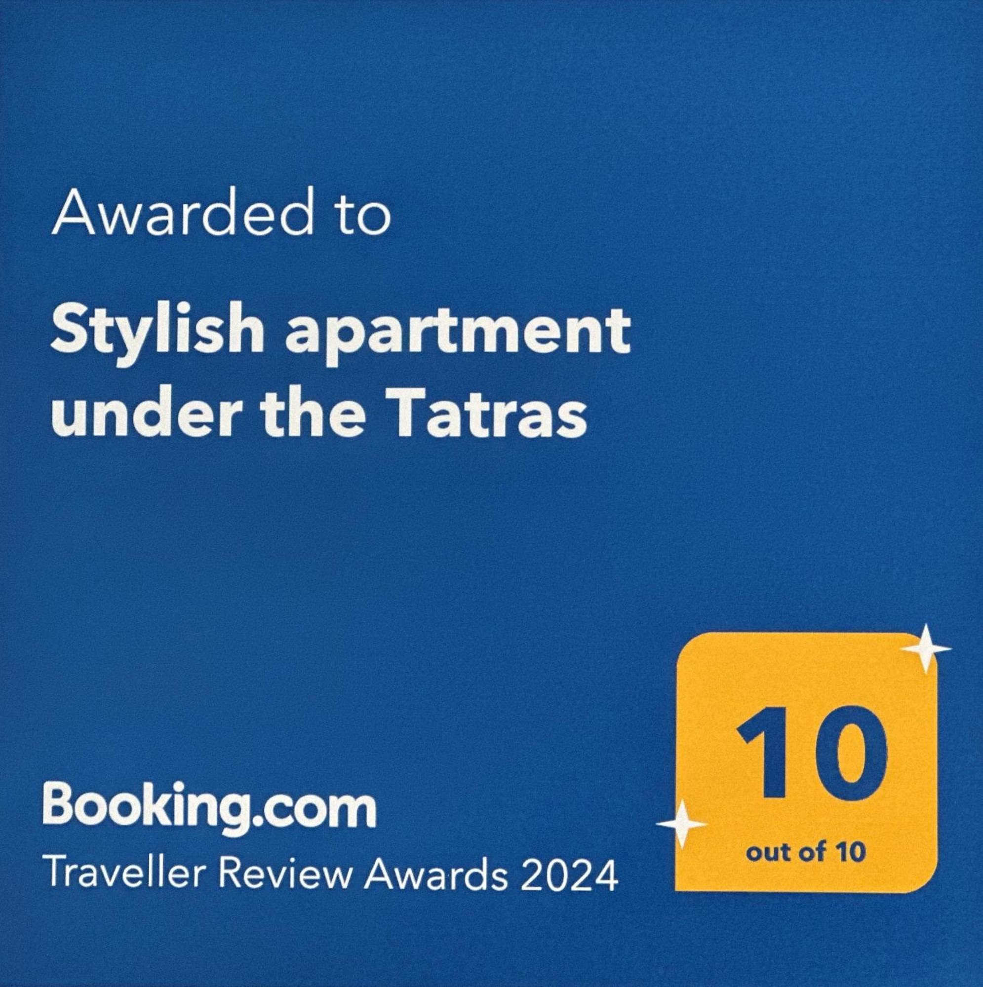 Stylish Apartment Under The Tatras Štrba Eksteriør bilde