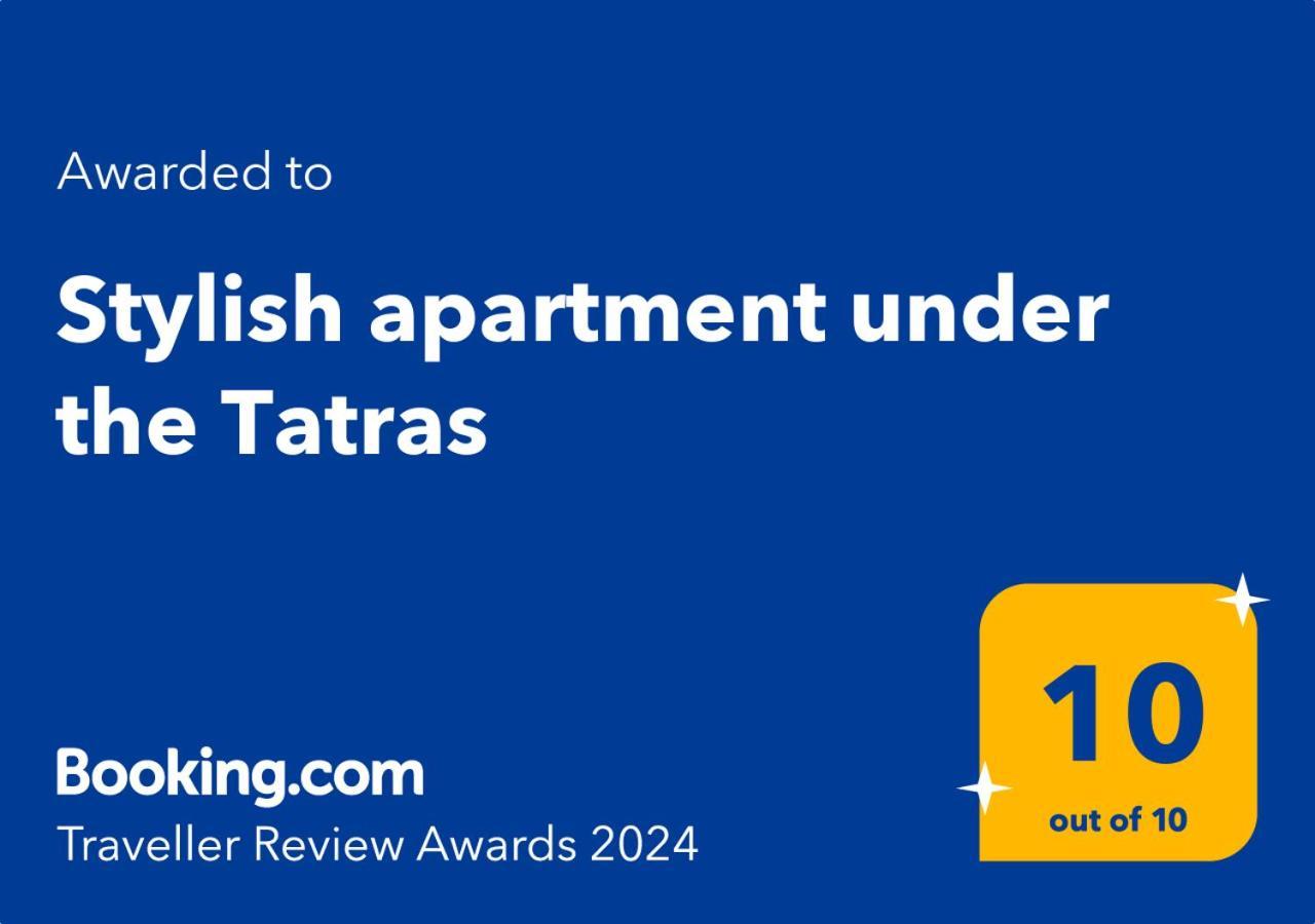 Stylish Apartment Under The Tatras Štrba Eksteriør bilde